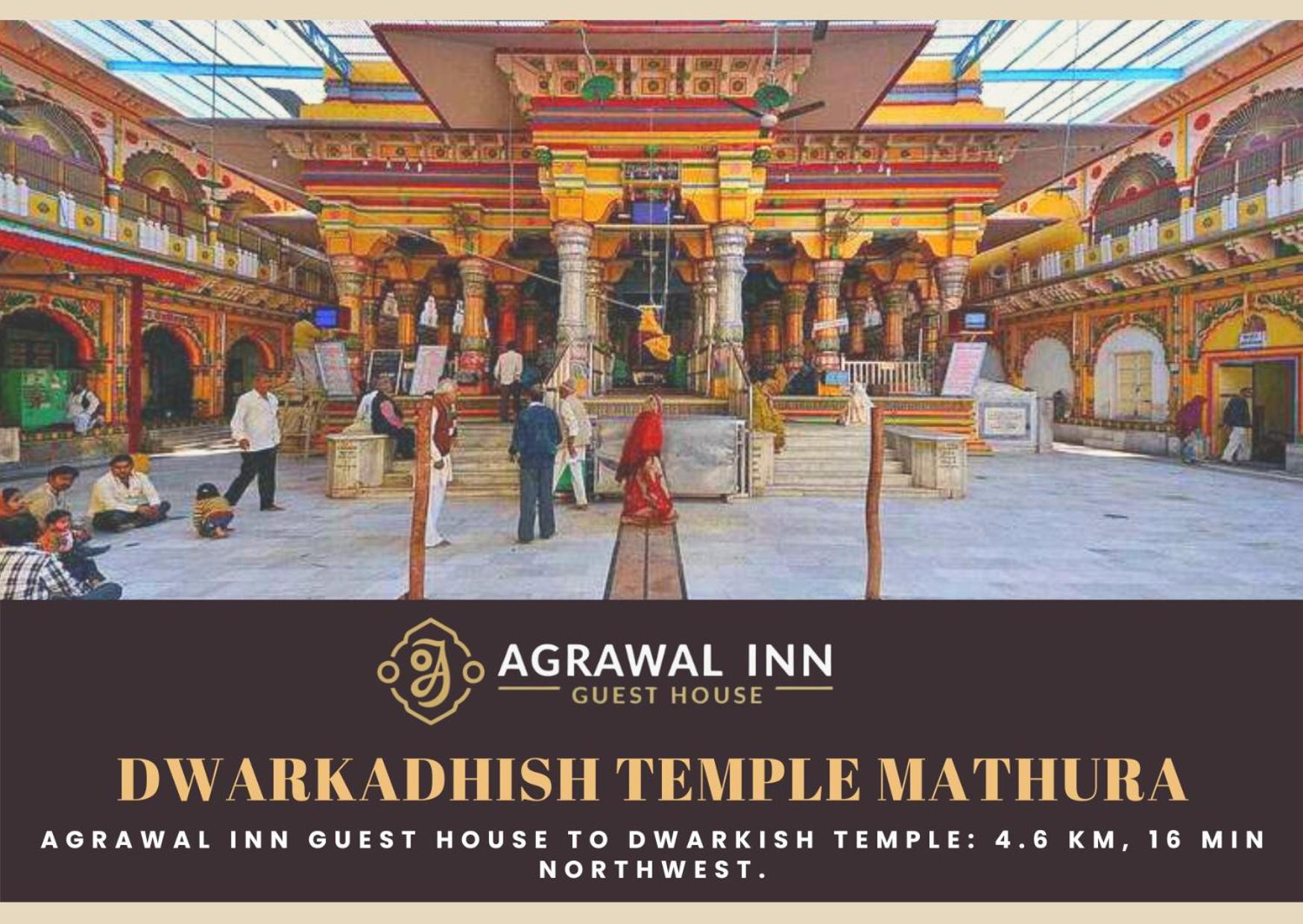 Agrawal Inn Guest House Mathura Exteriér fotografie