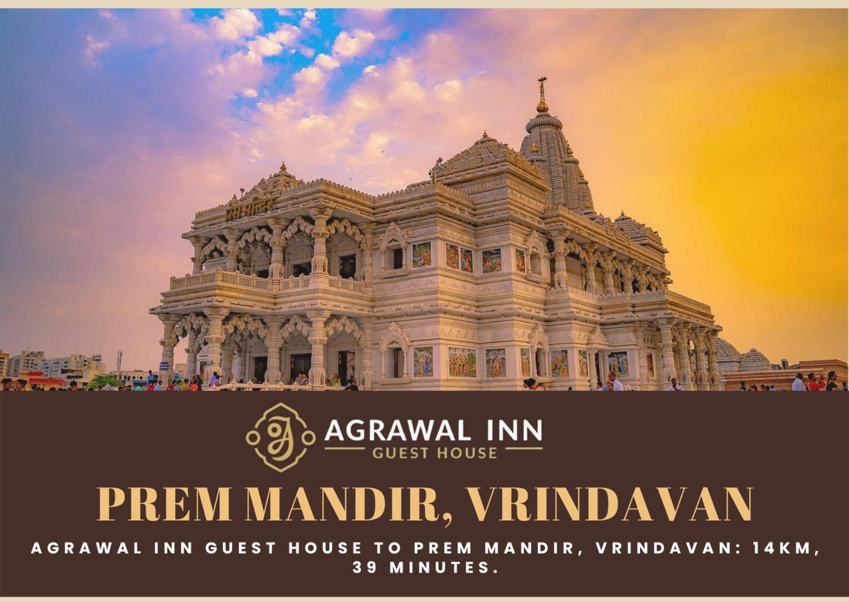 Agrawal Inn Guest House Mathura Exteriér fotografie