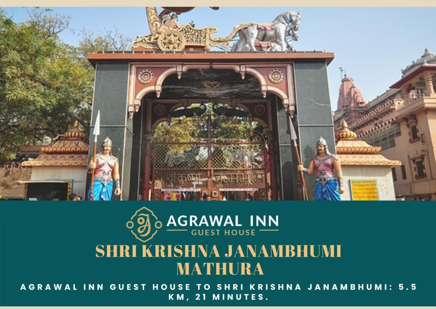 Agrawal Inn Guest House Mathura Exteriér fotografie