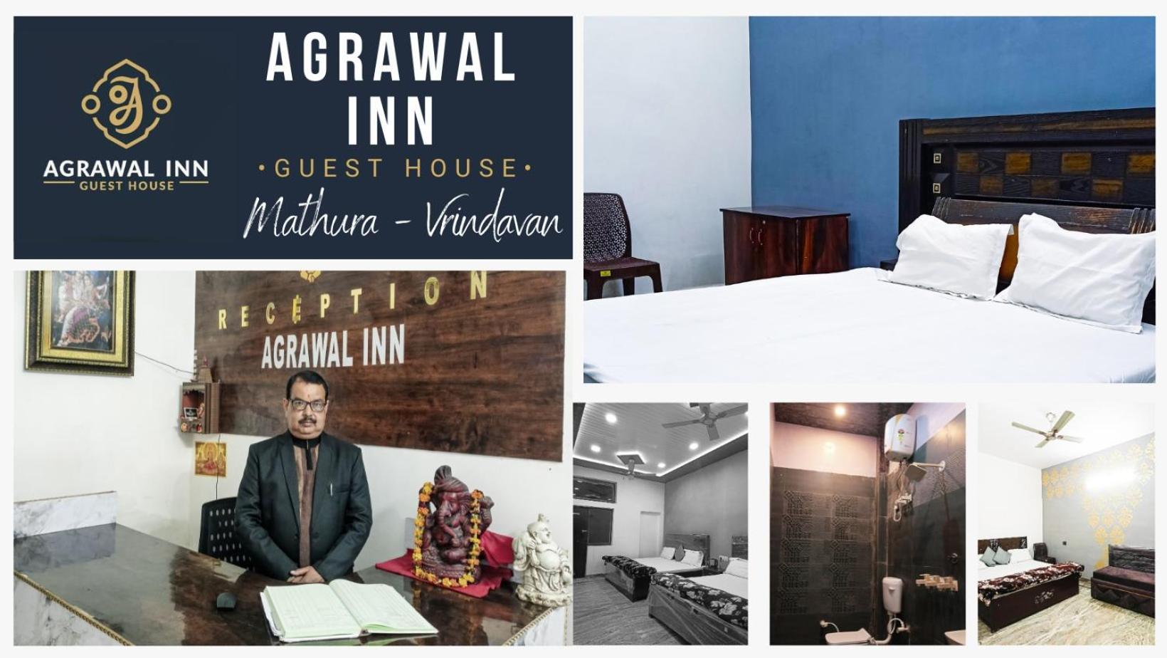 Agrawal Inn Guest House Mathura Exteriér fotografie
