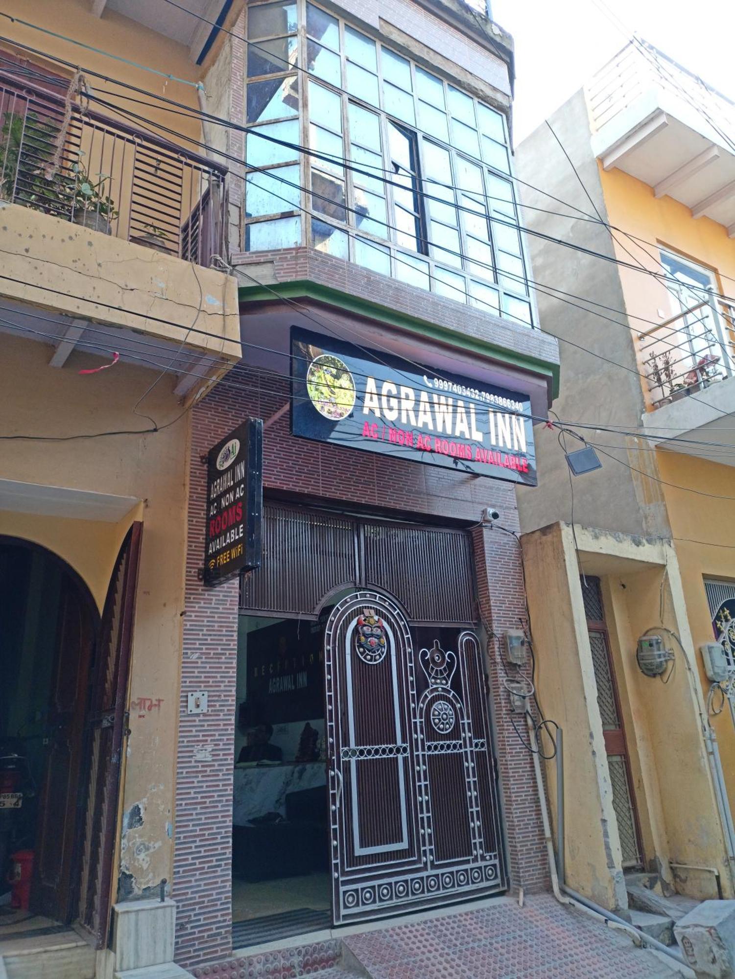 Agrawal Inn Guest House Mathura Exteriér fotografie